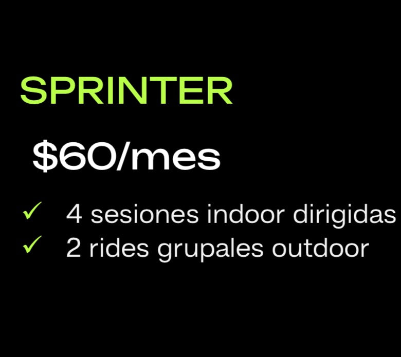 Membresía: Sprinter