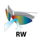 Lentes italianos Salice: White-Blue Hydro