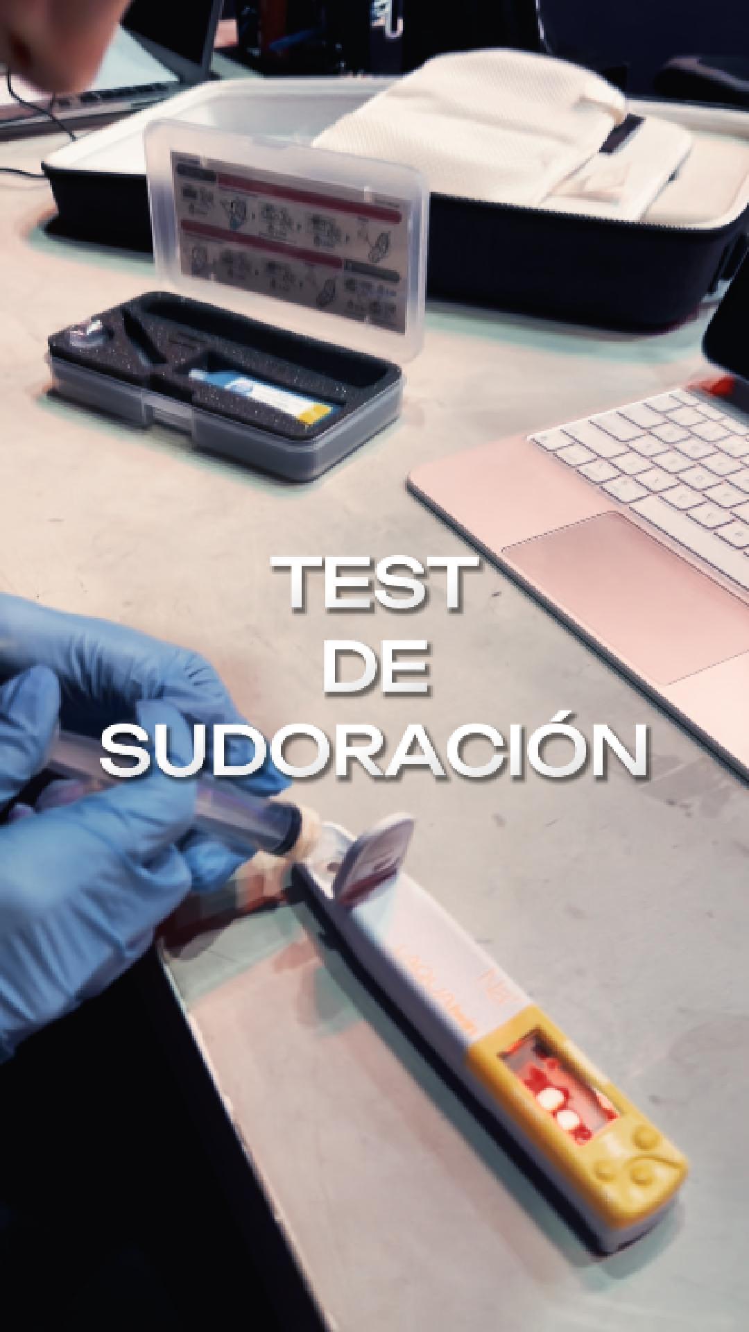 Prueba Sudoración